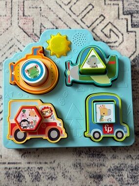 Fisher-Price Shapes & Sounds Vehicle Puzzle
